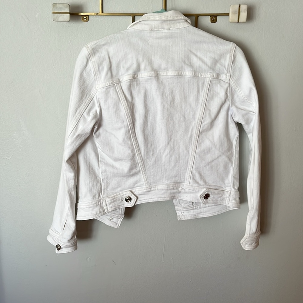Reiss white denim jacket.  Size Medium? - Picture 2 of 5